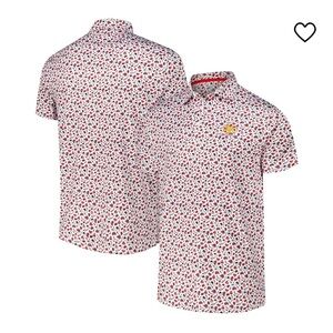 BARSTOOL SPORTS / SPITTIN CHICLETS / PRESIDENTS CUP HOCKEY PRINT GOLF POLO